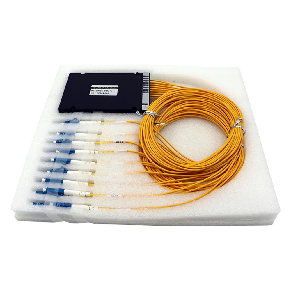 8 канальный волоконно оптический CWDM Mux и Demux 8CH 1260 ~ 1610nm al MUX DEMUX|Оптоволоконное