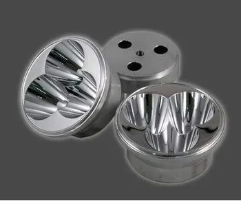 

#NUR-54 3 in 1 Reflective Cup, Size:54X26mm, Angle: 8 deg, Clean Surface, Materials: Aluminum, Match: CREE XM-L