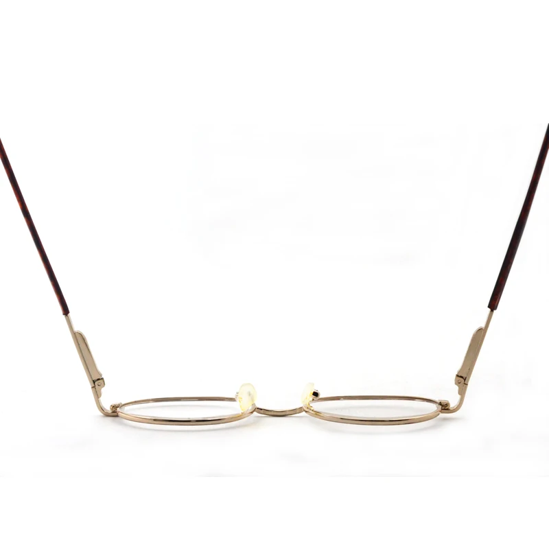 Лаура Фея Винтаж Стиль очки с дизайном «кошачие глаза» оправа из нержавеющей стали, золотой Деми Цвет блок пружинный рычаг оптическая оправа для очков SA323