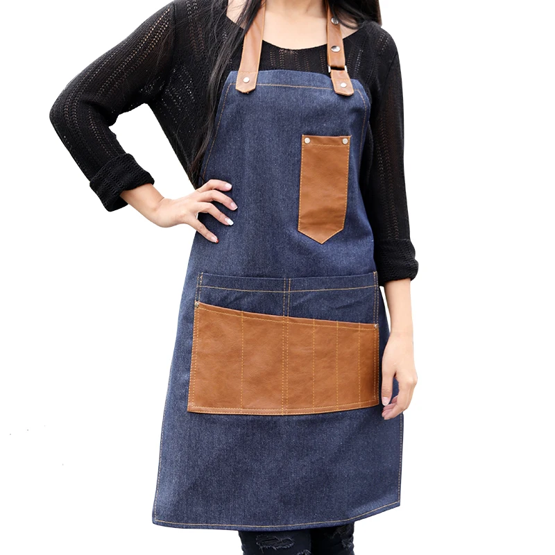 Grade Chef Apron for Kitchen BBQ and Grill (Black) with Loop Tool