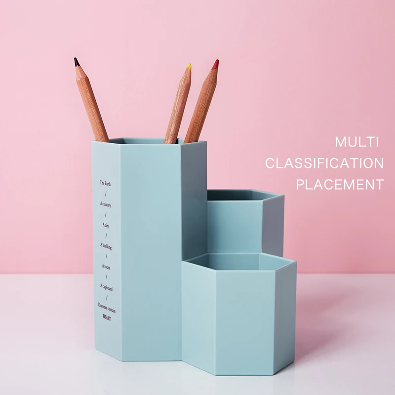 Free Shipping Simple Design Desktop Pen Holder Desk Organizer Pen