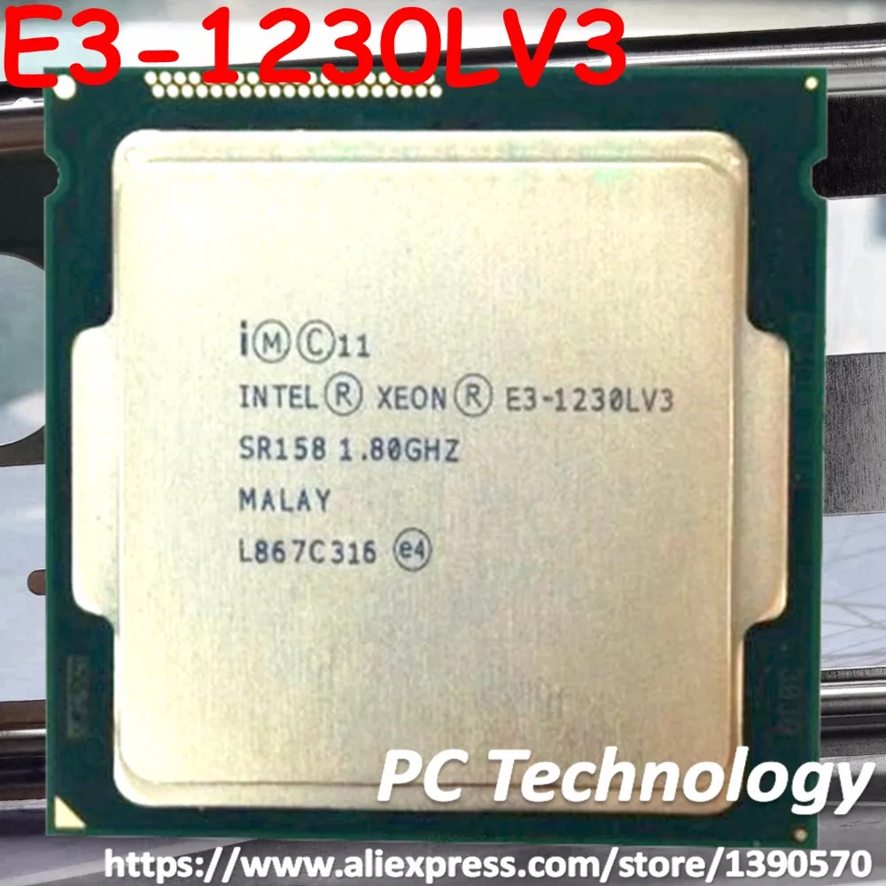 Original Intel Xeon Processor E3 1230LV3 1.80GHz 8M LGA1150 E3 1230L V3 ...