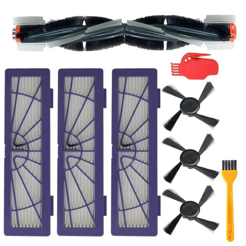 

Vacuum Cleaner Part Side Brush Tools 9pcs/Set For Neato Botvac D Series 75E 75 80 85 Sweeping Robot Accessories