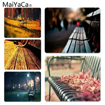 

MaiYaCa My Favorite Bench mouse pad gamer play mats Size for 180x220x2mm and 250x290x2mm Rubber Mousemats