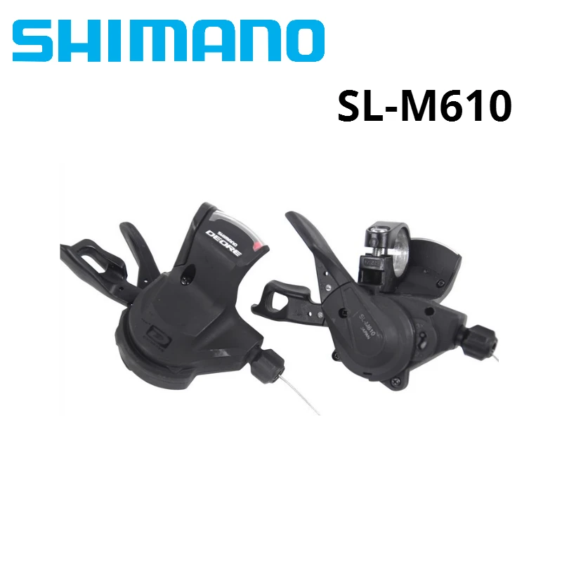 

Shimano Deore SL-M610 M6000 SLX M670 2x10 3x10 20 30 speed Bike Shifter Lever 20S 30S mtb mountain bicycle Shifters M610