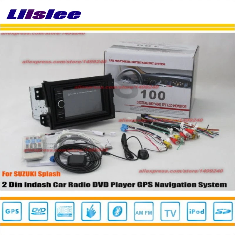 Excellent Liislee For Suzuki Splash 2008~2014 Car Radio reo CD DVD Player GPS NAVI / HD Touch Audio Video S100 Nav Navi Navigation System 4