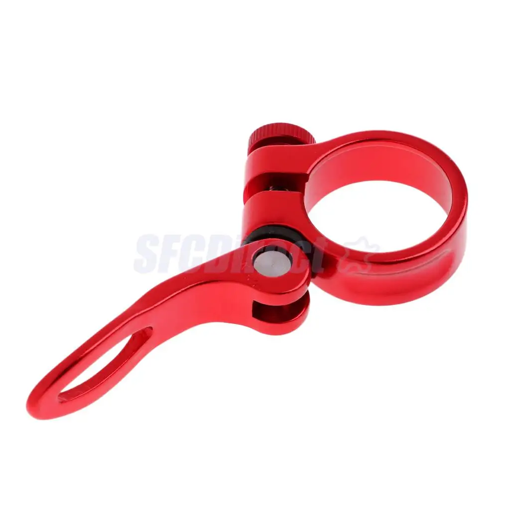 31.8mm Bicycle Seat Clamp Seatpost Clip Tube Lock  Aluminum Alloy Road MTB Cycling Bike Bicycle Quick Release Seatpost Clamp