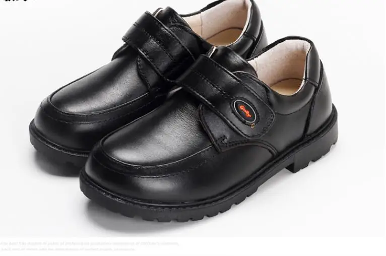 Новинка; свадебные модельные туфли из натуральной кожи для мальчиков; Брендовая детская черная Свадебная обувь; официальная детская кожаная обувь для мальчиков
