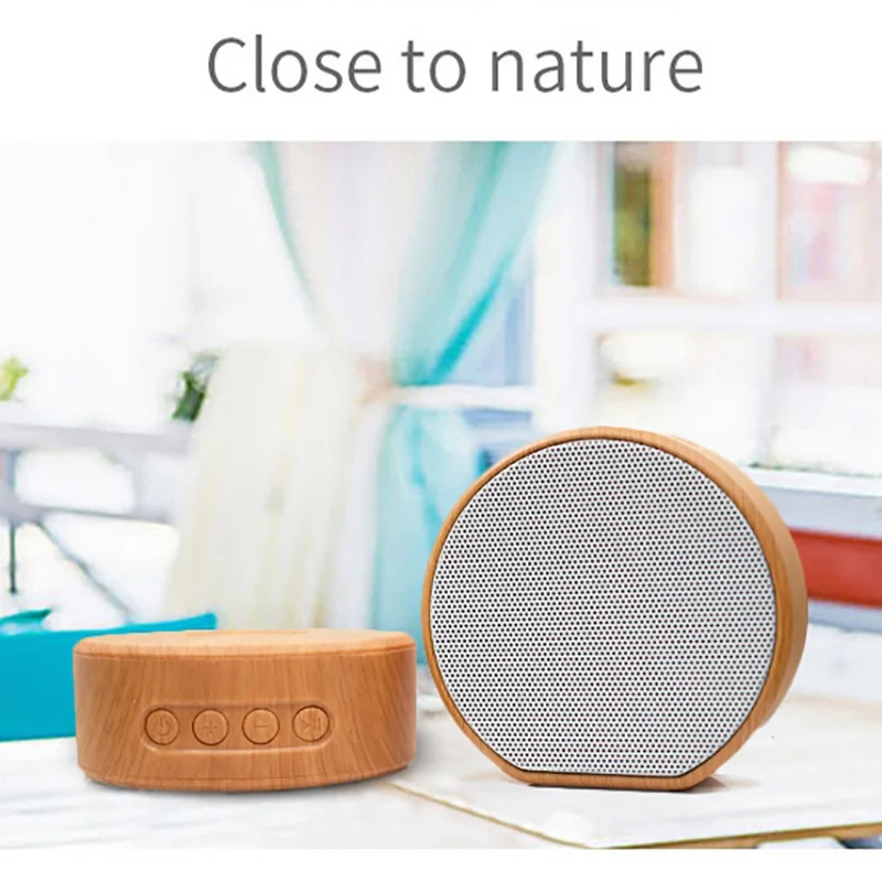 Mini Wireless Bluetooth Speaker Wooden Portable Subwoof Sound With Mic TF card U Disk FM AUX Music Play Loudspeaker Speakers (12)
