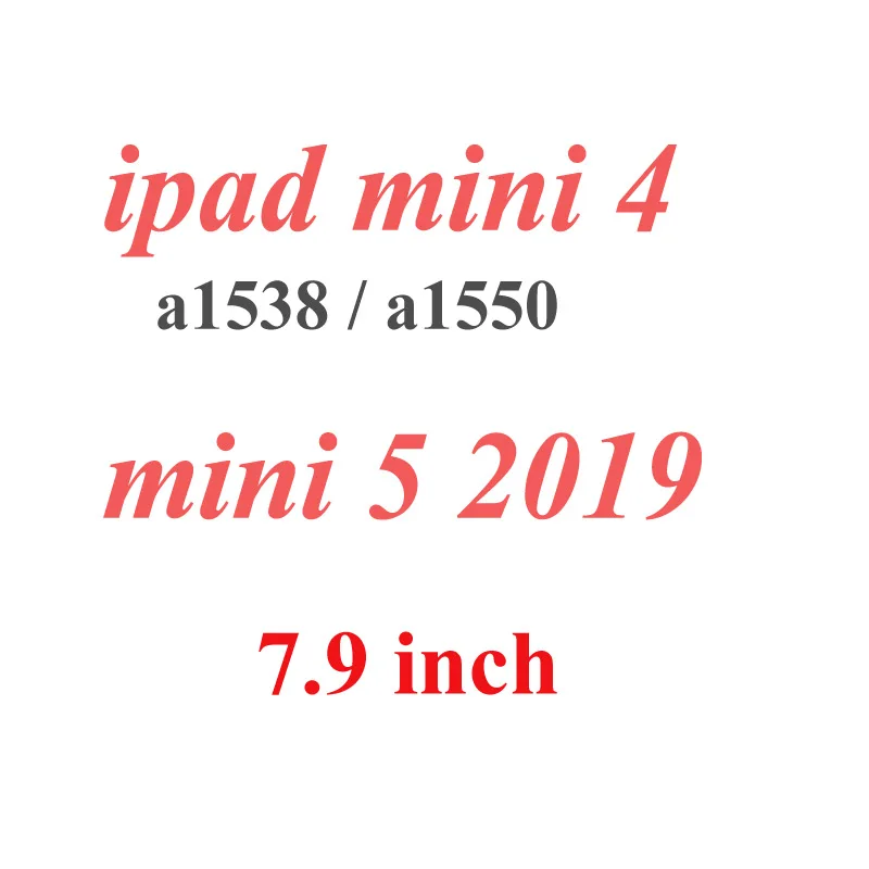 С уровнем твердости 9 H закаленное Стекло для iPad 9,7 воздуха на возраст 1, 2, iPad Pro 11 10,5 Стекло для iPad mini 1 2 3 4 Air 3 mini 5 защитная пленка - Цвет: For ipad mini 4