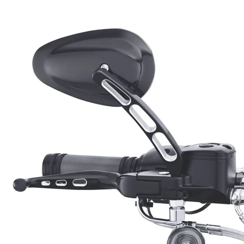 Зеркало заднего вида трехколесное алюминиевое 8 мм левое и правое|Боковые