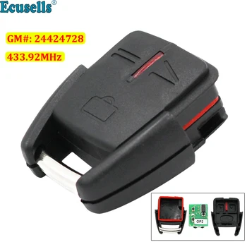 

Remote transmitter remote control fob 3 Button 433.92mhz For Astra Zafira Vectra Omega 24424728
