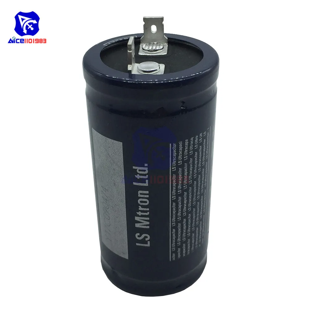 Ultrakapactor 2 8 В 600F 72*35 мм низкочастотный конденсатор супер фарадный ESR 2.8V600F 72x35 для