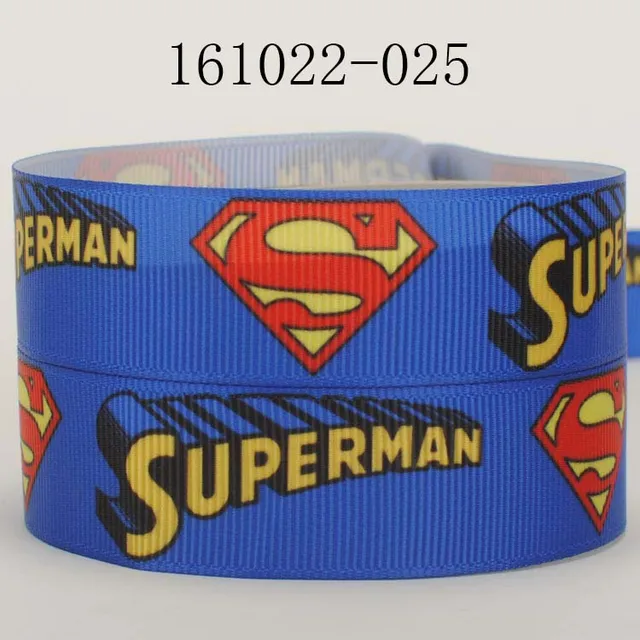 Buy 7/8 " 22mm cool superman ribbon printed grosgrain