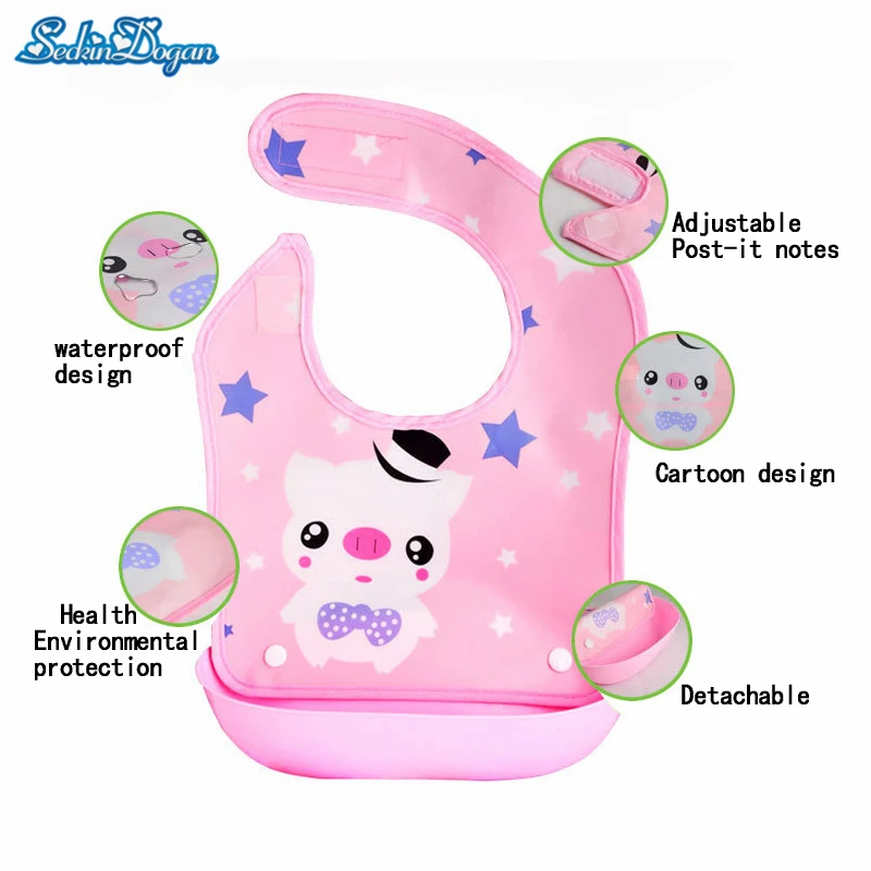 Детские нагрудники SeckinDogan водонепроницаемый нагрудник для кормления