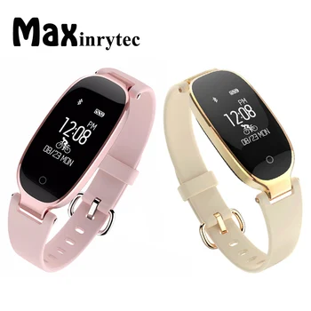 

S3 Smartwatch Fashion Women Ladies Bluetooth Smart wristband Waterproof Heart Rate Monitor Smart Watch Android Fitness Tracker
