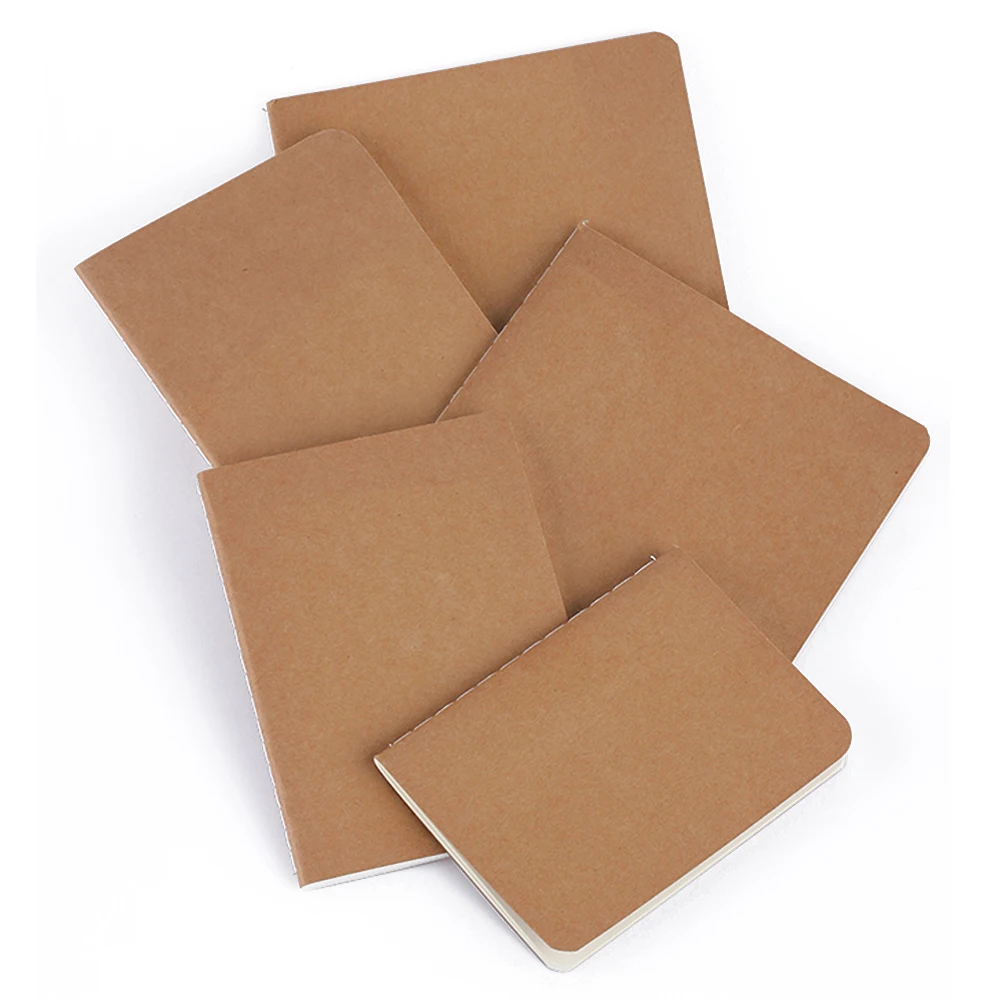 

1PC Hot Fashion Cowhide Paper Vintage Notebook Cover Travel Journal Notebook Blank Notepad Memo Pads Stationery Office Supplies