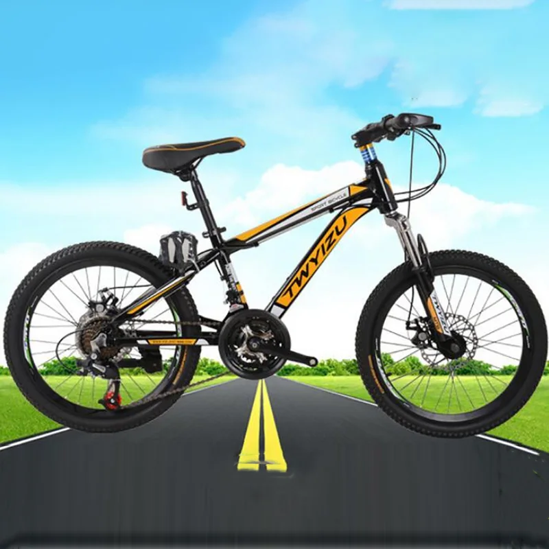 Горный велосипед рама из алюминиевого сплава 20 дюймов 21 скорость двойной диск двойной дисковый тормоз