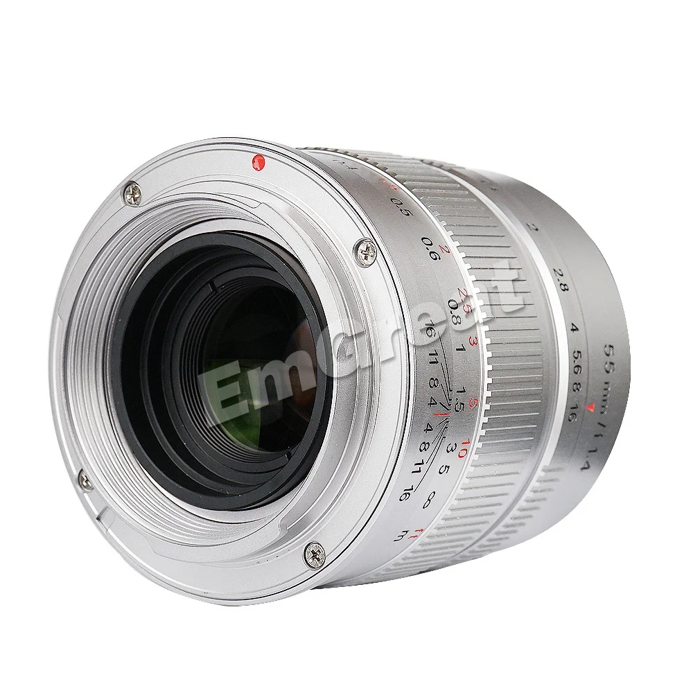 7artisans APS-C 55 мм F1.4 ручной объектив с фиксированным фокусным расстоянием для цифровой фотокамеры Fuji X Крепление камеры X-A1 X-A10 X-A2 X-A3 X-AT X-M1 XM2 X-T1 X-T10 X-T2 X-T20