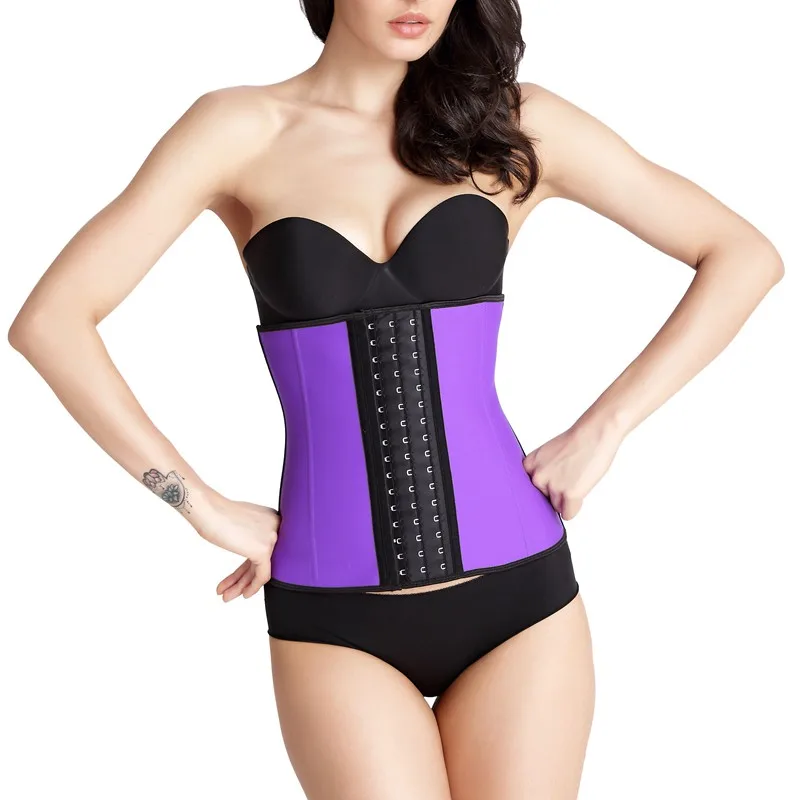 

Waist Slimming Corset 100% Latex Waist Trainer Body Shaper Waist Cincher Korsett for Women Plus Size Girdle 6XL Cinta Modeladora