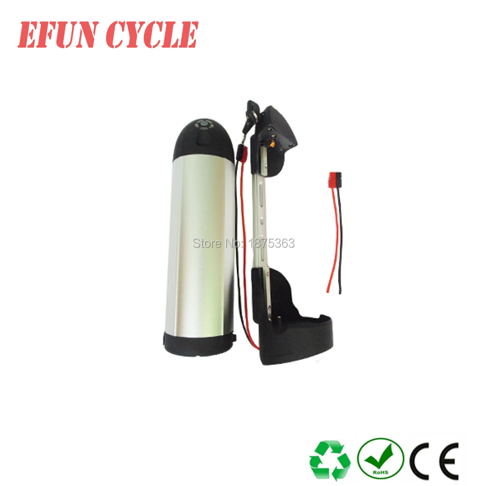 

Free shipping new bottle/dolphin down tube 48V 16Ah Li-ion ebike battery for fat tire bike compitable with BBS02 mid drive motor