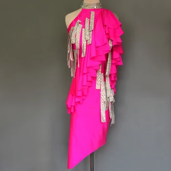 

Customized New Latin Dance Competition Dress Adult Children Latin Dance Performance Dress Children Latin Dance Performance Dress