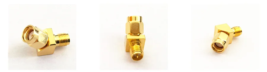 RP-SMA male to RP-SMA female 45 adaptor