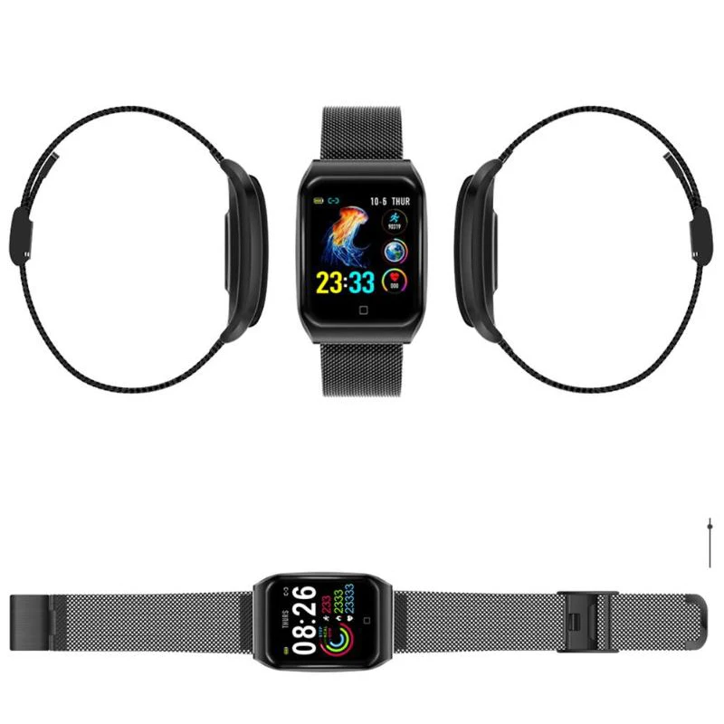  F9 1.3Inch Fashion Smart Bracelet Color Screen Ip68 Waterproof Pedometer Smart Watch Activity Fitne