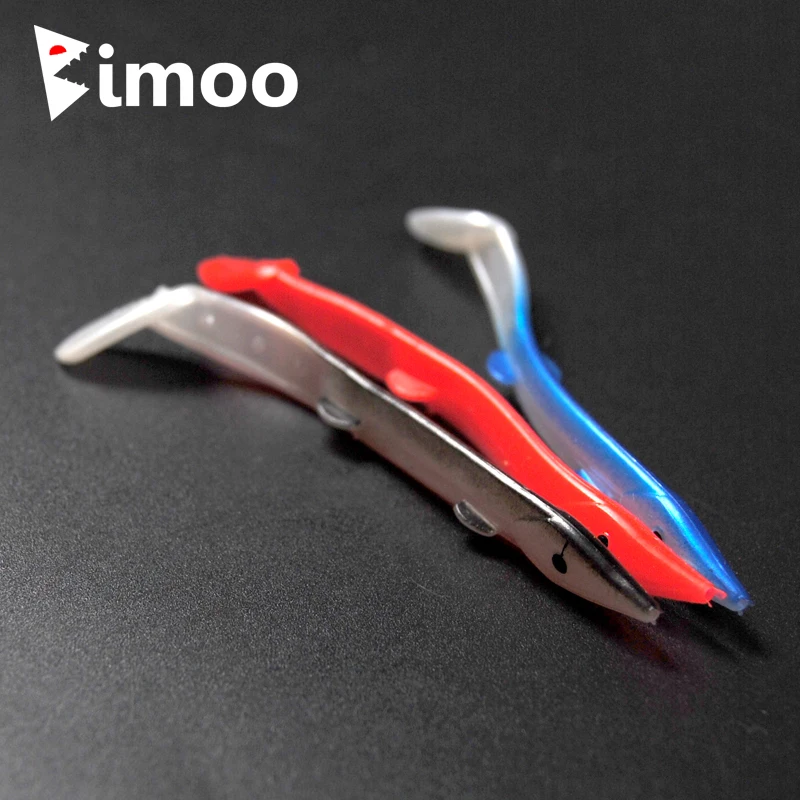 Bimoo 8 5 см 1 15 г 10 дюймов искусственная Желейная приманка в стиле оранжевого