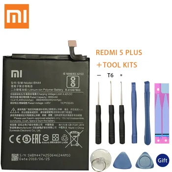 

Xiao Mi Mobile Phone battery 4000mAh High Capacity Polymer Replacement Strong Endurance Battery BN44 For Xiaomi Redmi 5 Plus