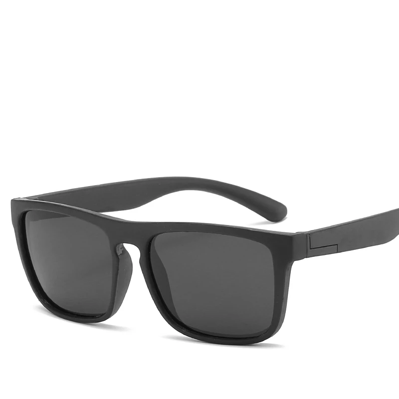 TOEXPLORE ore Модные Детские поляризованные солнцезащитные очки для мальчиков и девочек, силикагель, удобные зеркальные Квадратные Солнцезащитные очки, уличные UV400 - Цвет линз: C1