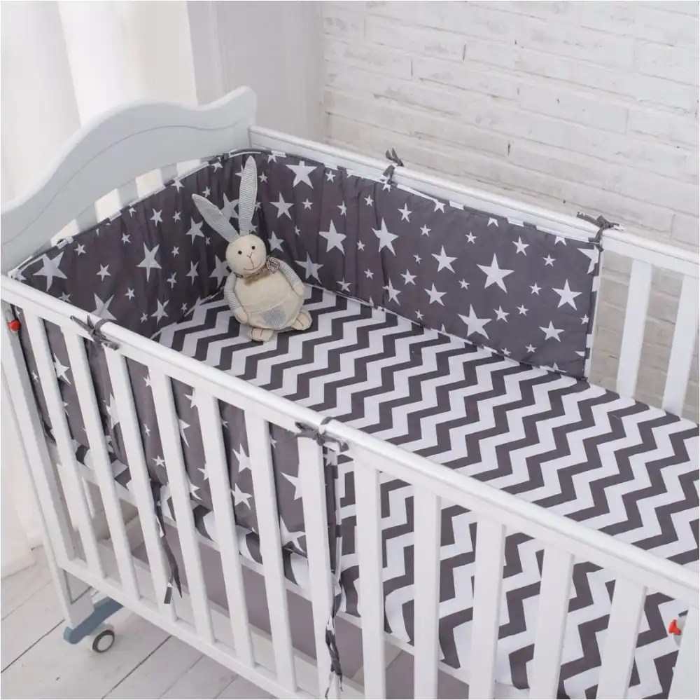 baby cot bedding sets grey