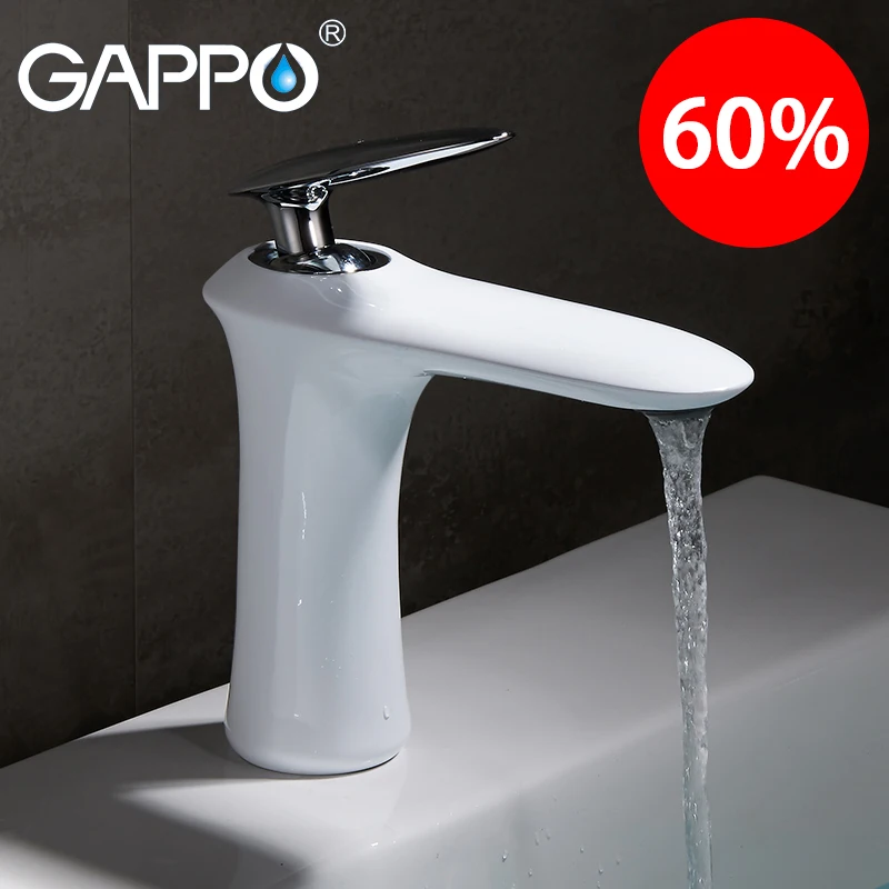 GAPPO Basin faucet bathroom sink faucet basin mixer tap bathroom faucet waterfall faucet bathroom white brass sink tap torneira GAPPO Basin faucet bathroom sink faucet basin mixer tap bathroom faucet waterfall faucet bathroom white brass sink tap torneira