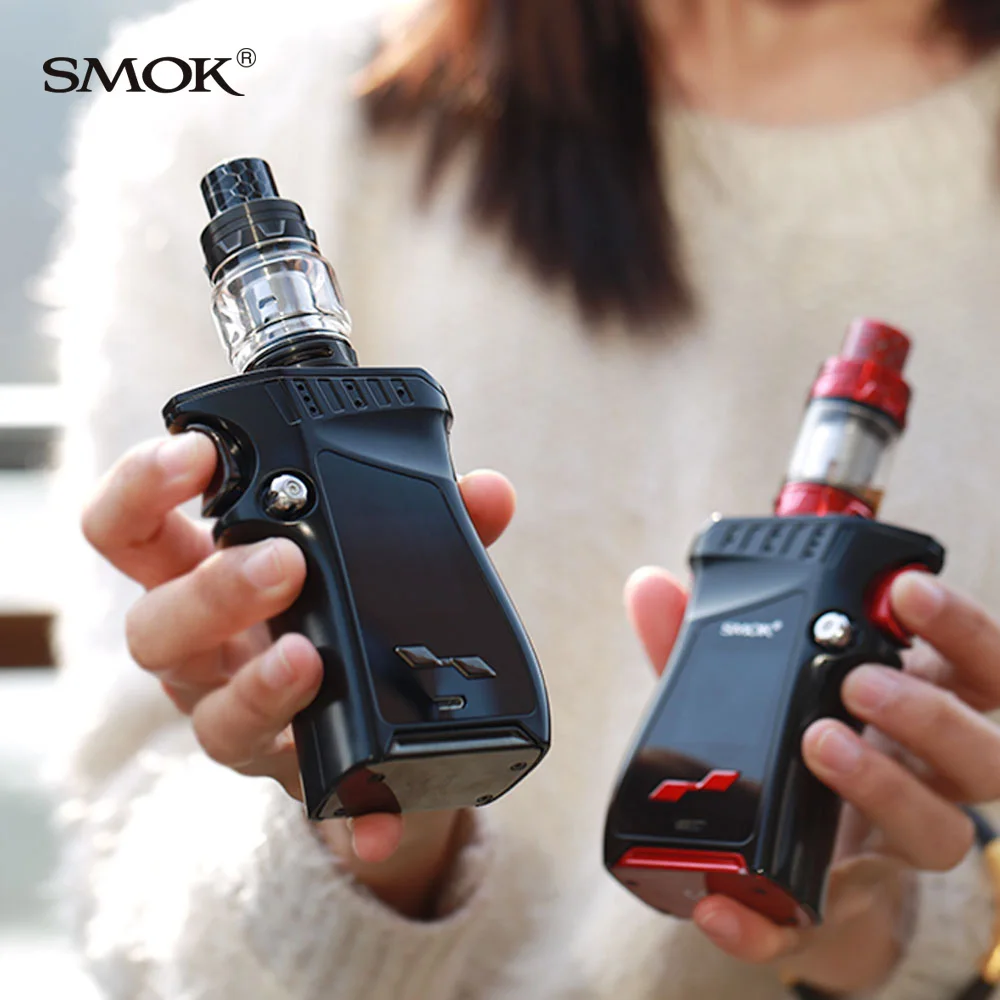 

Smok Mag kit Right Hand Edition 225W Box Mod TFV12 Prince 8ml/2ml Tank V12 Prince Q4/T10 Electronic Cigarette Smok Vape Kit