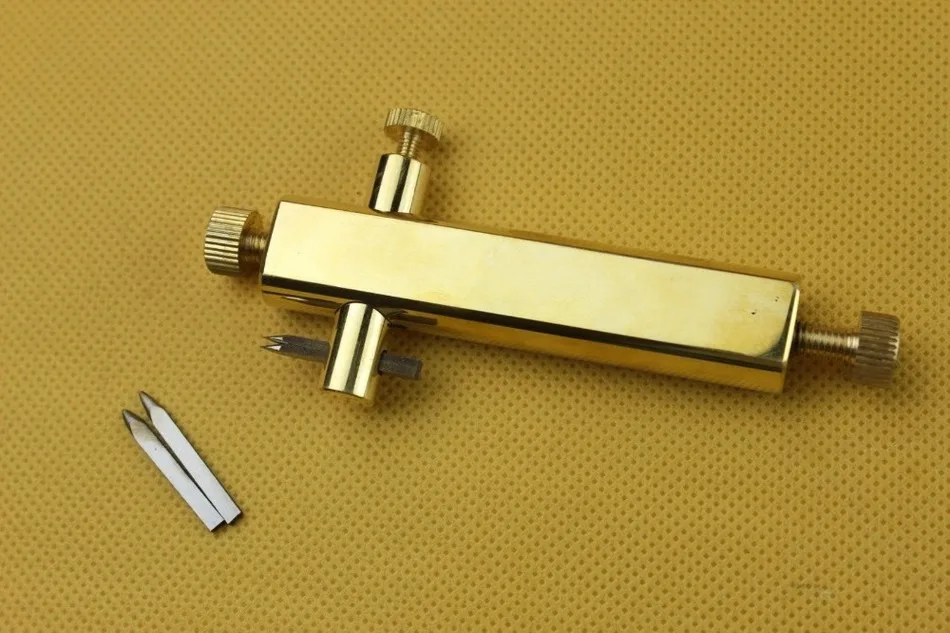

Violin/Viola making tools, brass purfling groove knife, Luthier tools