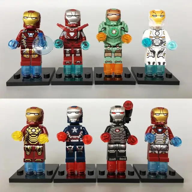 lego iron man space
