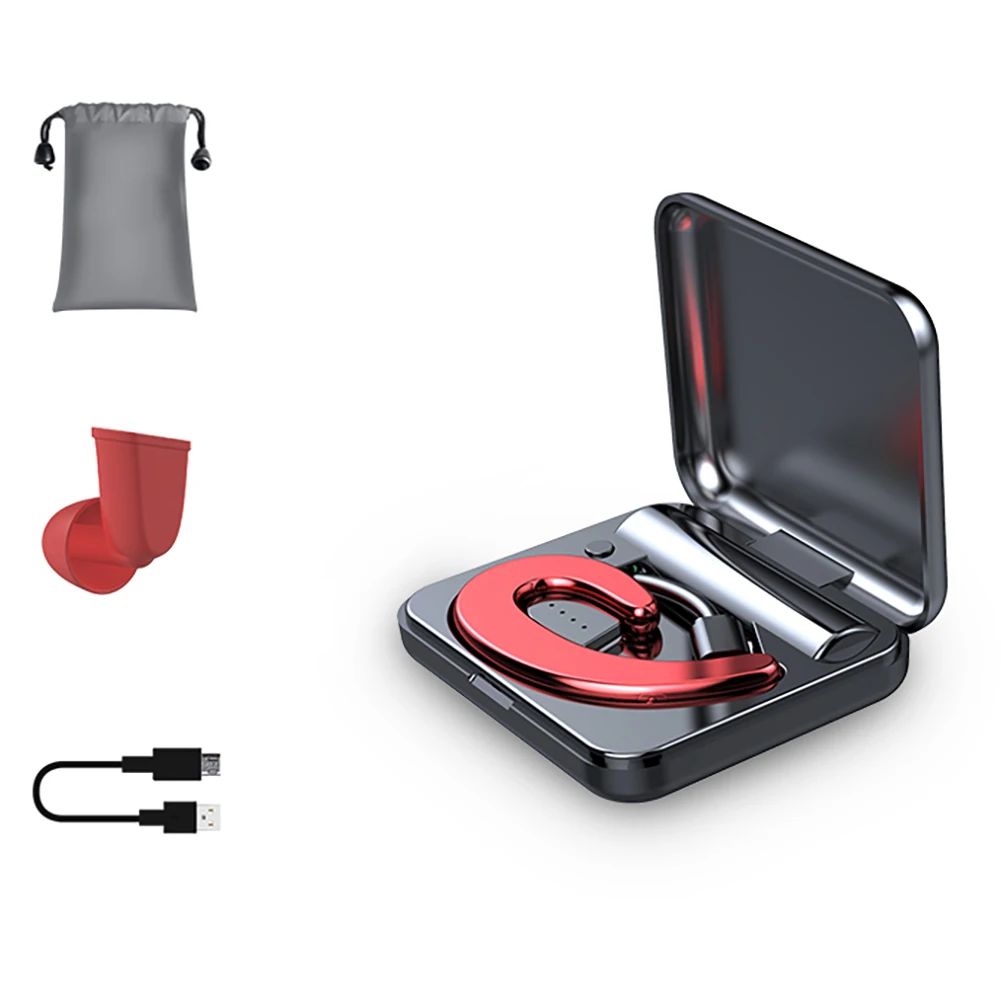 Waterproof Wireless Bluetooth Earphone Headphone Handsfree Earbud Headset With HD Microphone For iPhone xiaomi Samsung Phone