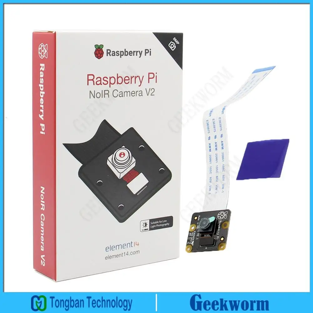 Raspberry Pi Official Original Night Vision 8MP NoIR Camera Board V2 with IMX219 Sensor | Компьютеры и офис