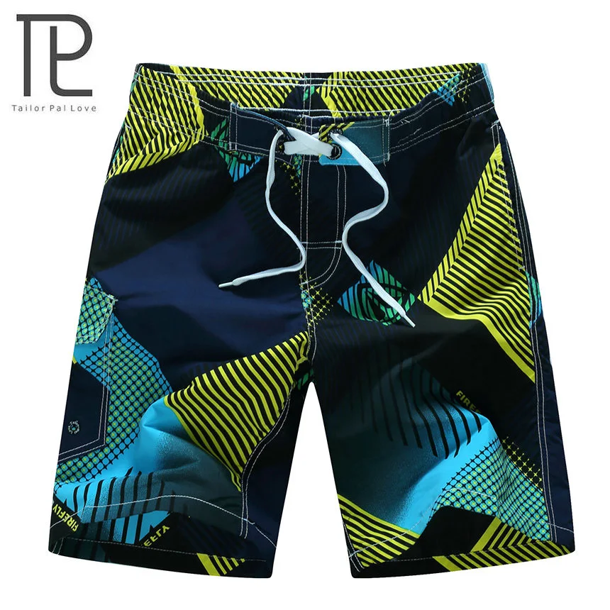 Men's Summer Beach Shorts Elastic Waist Quick Dry Stretchable Swim Trunks for Home Outdoor Running Surfing Swimming swim trunks