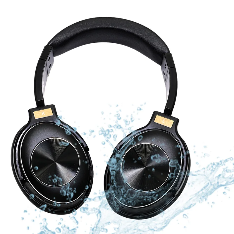 

RALYIN M6 Wireless Bluetooth Headphones Headset Ams3435 Noise Cancelling Bluetooth 5.0 Earphones / 50 Hours Lasting Time Headset
