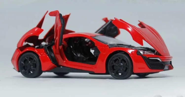 Mylb быстрый и бешеный заряженный автомобиль Lykan гиперспорт Lluxurious модели