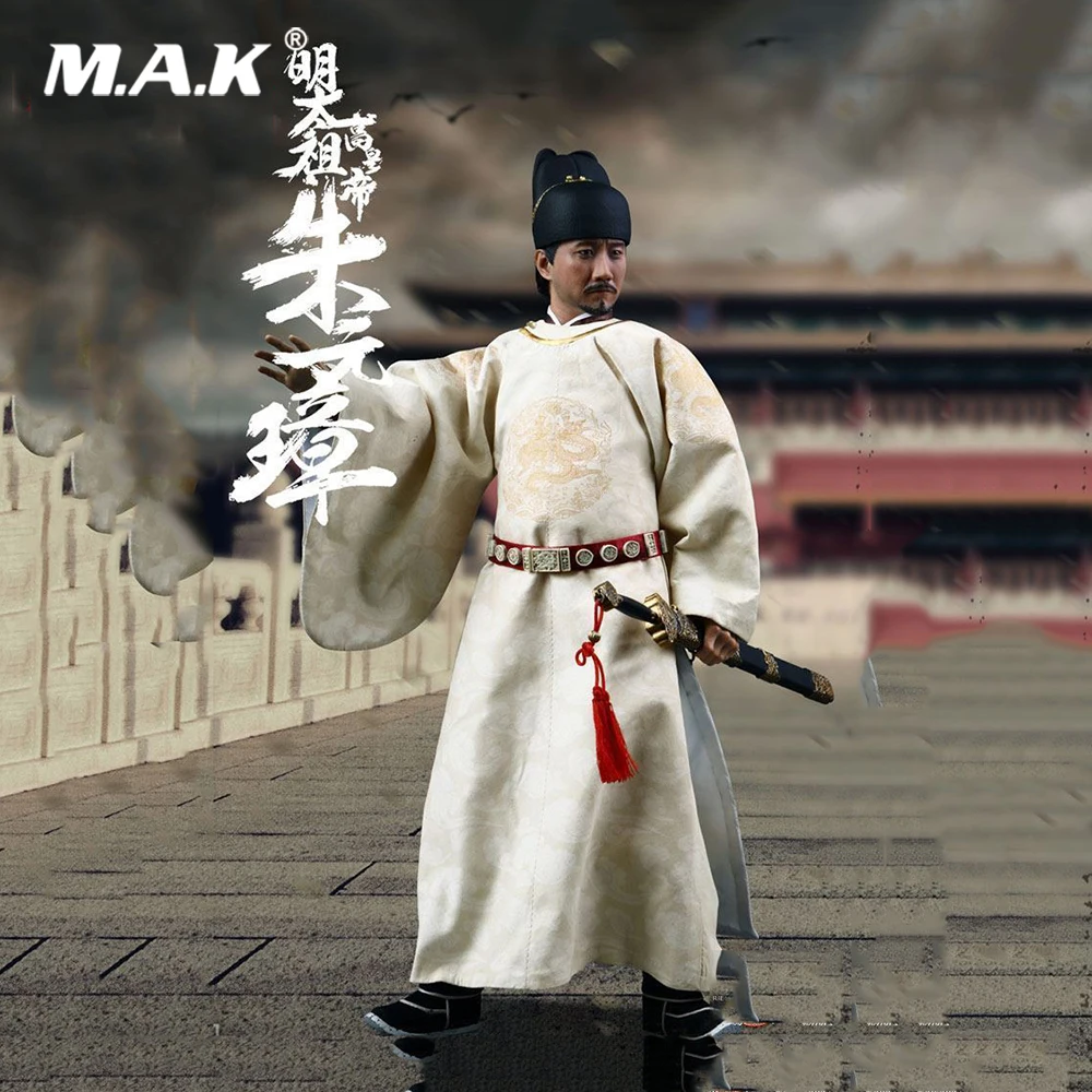 

For Collection NO.ES3004 1/6 Full Set Emperor Series Ming Taizu Zhu Yuanzhang Action Figure Model for Fans Collectible Gifts