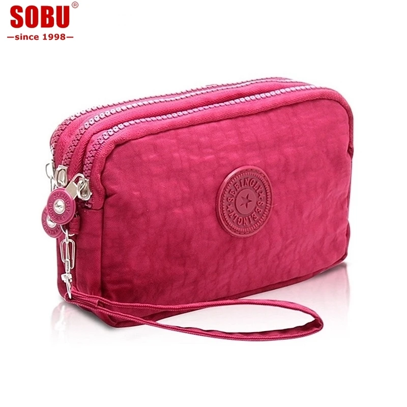

New Coin Purse Women Small Wallet Storage Bags For Key Card Phone Practical Canvas Daily Little Bags Travel Accessories R075