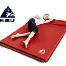 Hewolf 1 2 3 человек толщиной 5 см Автоматический надувной матрас пляжная Подушка Анти влага коврик Hking Рыбалка Открытый Кемпинг коврик