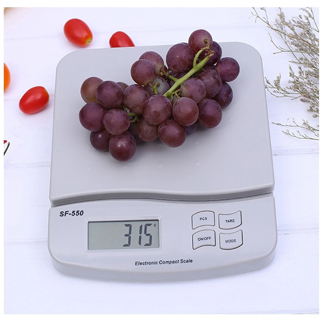  New Food Diet Scale Digital LCD Backlight Electronic Food Diet Kitchen Weight Balance Scale 25kg/1g - 33052711728