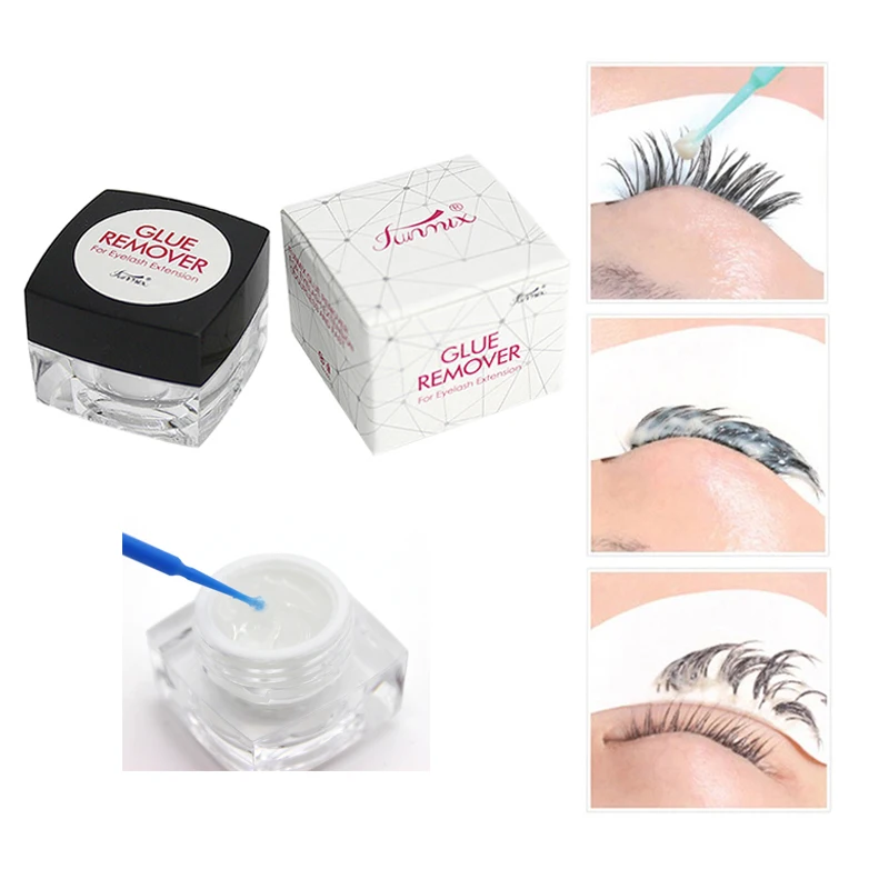 

FUNMIX 1 Box 5g Glue Remover Makeup Mink False Eyelash Extension clear gel type Fragrance Smell Glue Remover Cream