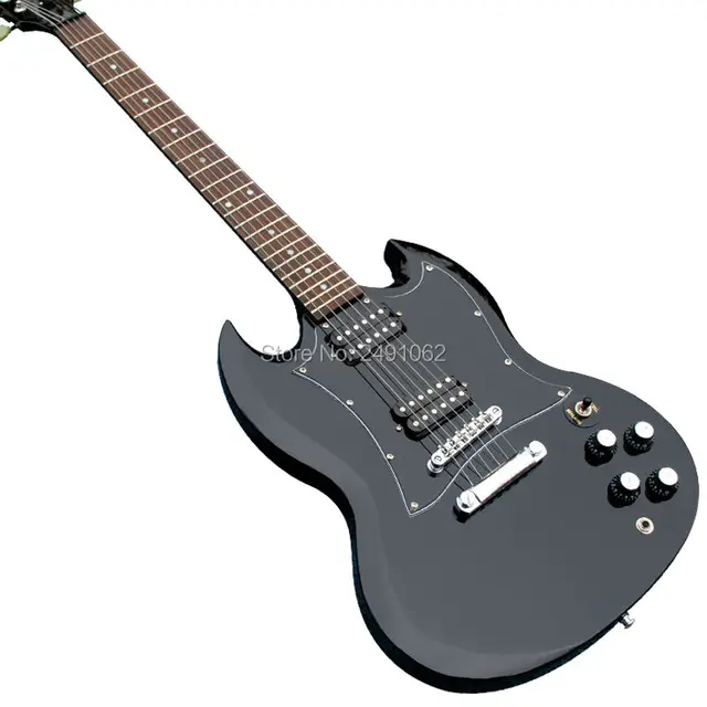 Cheap High quality custom custom electric guitar SG black dot inlaid fingerboard new Guitar Free Shipping