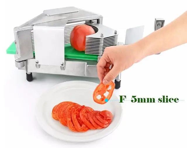 Manual Tomato Slicer Stainless Steel Vegetable Chopper Fruits Cutting