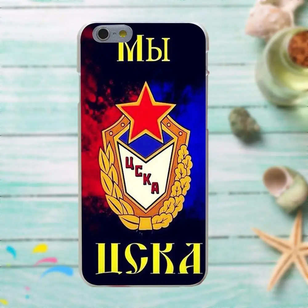 Флаг России эмблема Futbol ЦСКА Моску для Xiaomi Redmi 5 4 4A 3 3S Pro Mi4 Mi4i Mi4C Mi5 Mi5S Mi Max Note 2