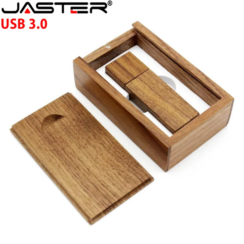 JASTER(10 шт. бесплатный логотип) Деревянный USB 3,0+ коробка клен usb флэш-накопитель 4 ГБ 8 ГБ 16 ГБ 32 ГБ 64 Гб карта памяти логотип клиента